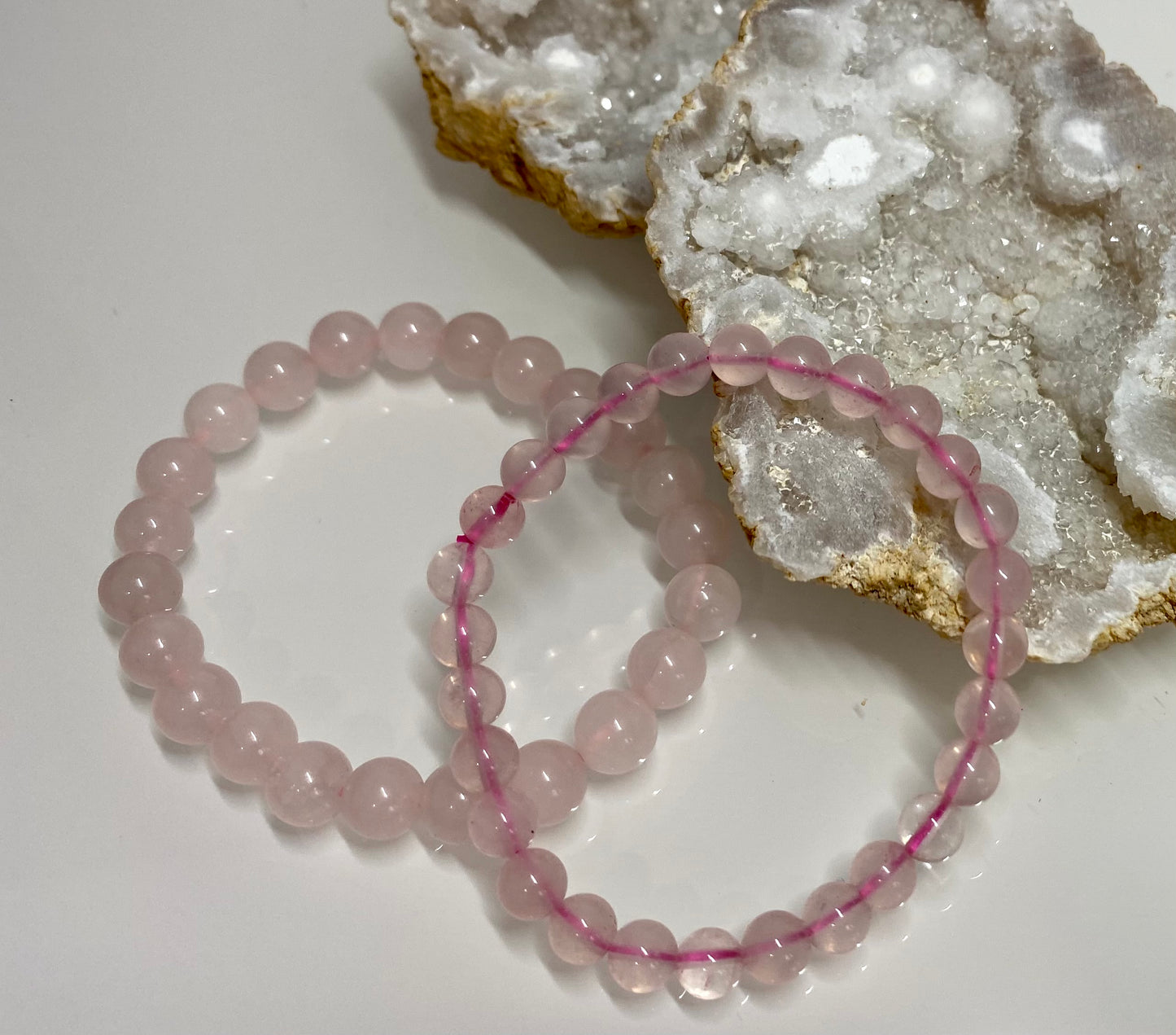 Bracelet Quartz rose - Amour & confiance en soi