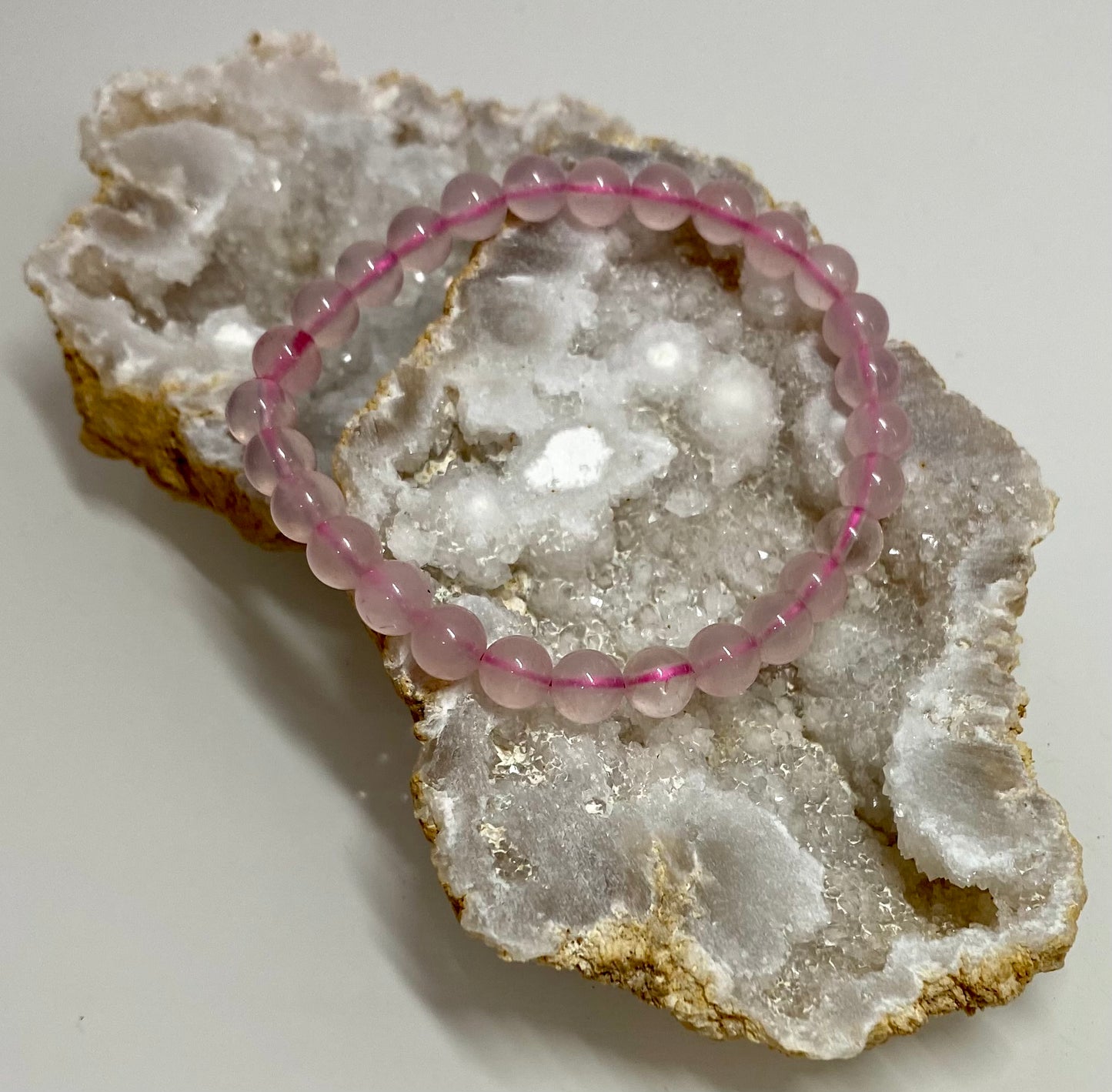 Bracelet Quartz rose - Amour & confiance en soi