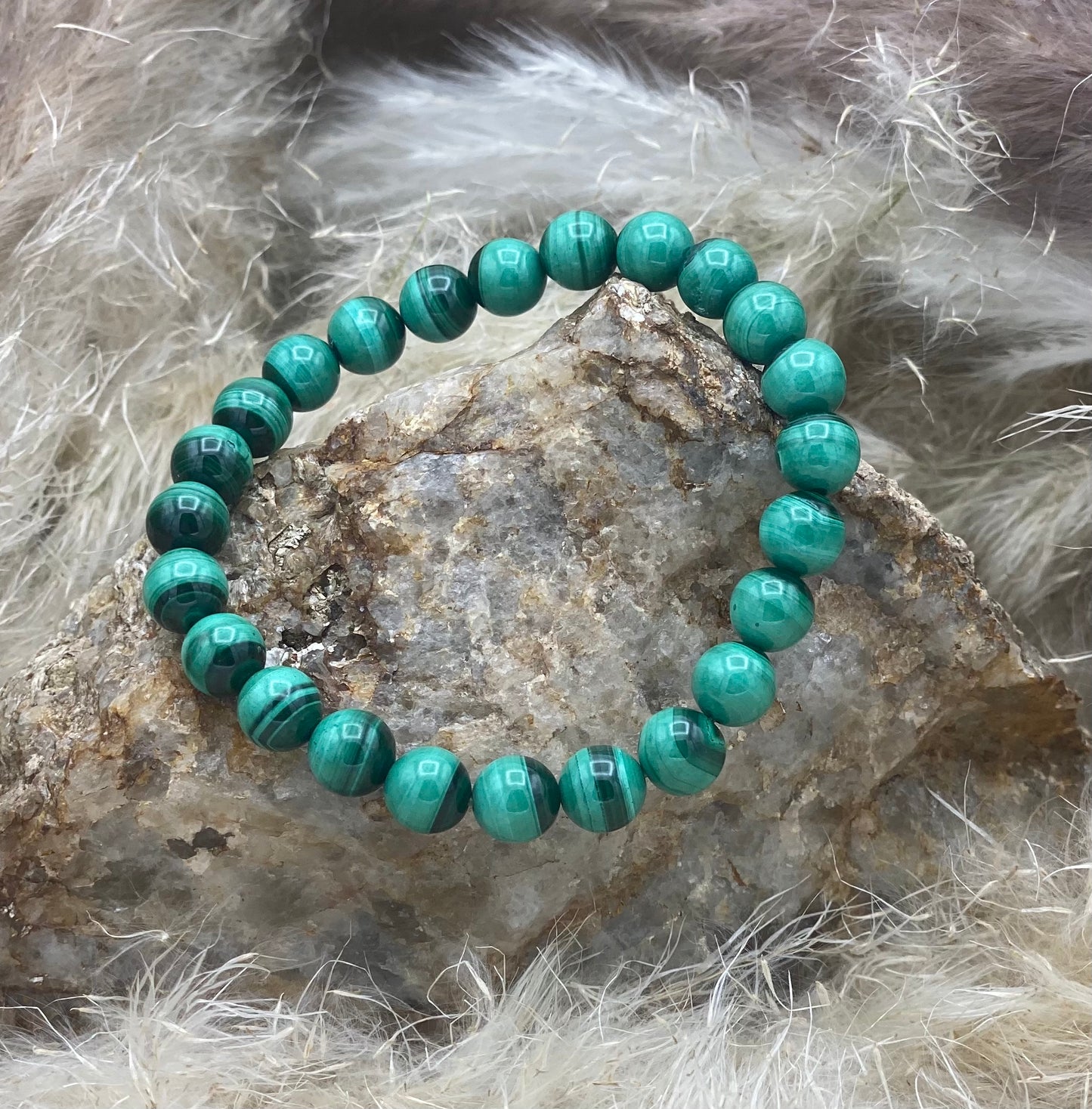 Bracelet Malachite - Douleur & inflammation