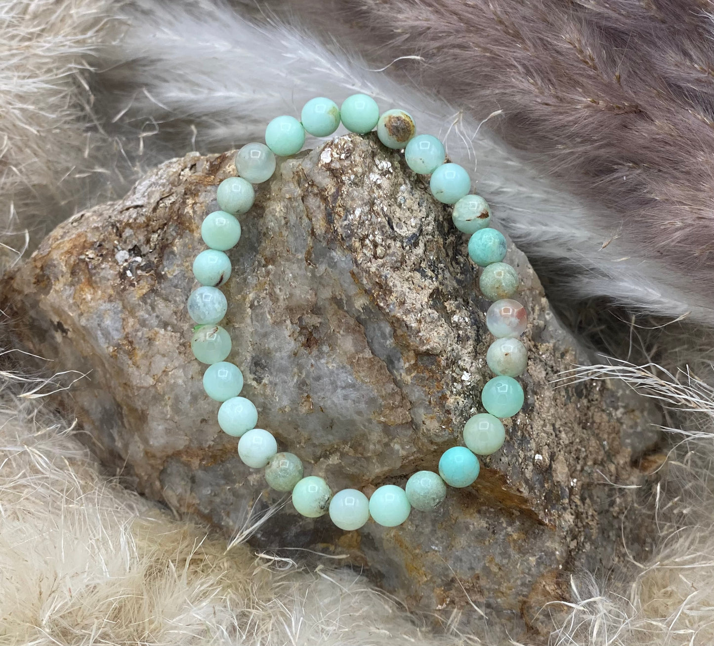 Bracelet Chrysoprase - douceur et compassion