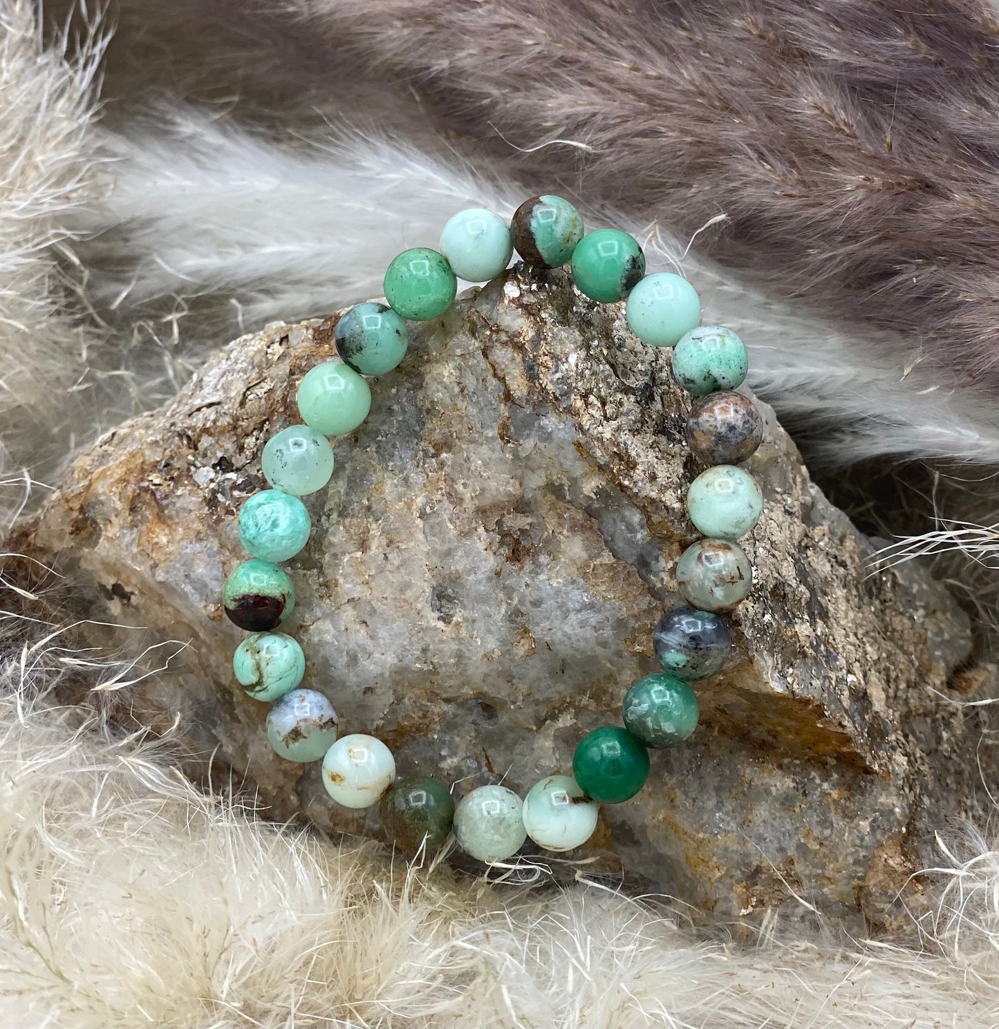 Bracelet Chrysoprase - douceur et compassion