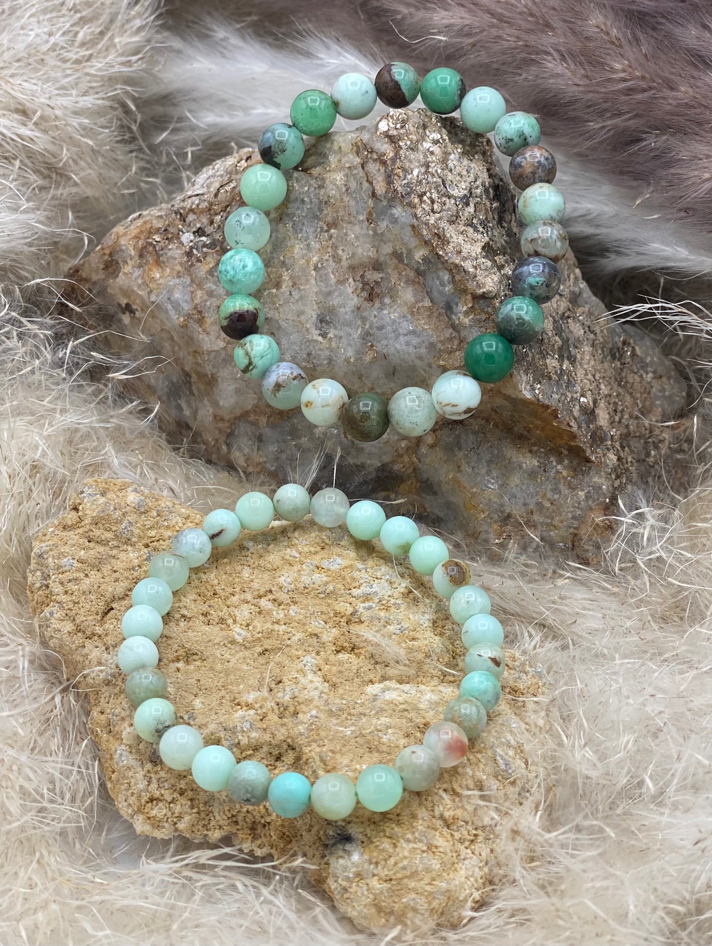 Bracelet Chrysoprase - douceur et compassion