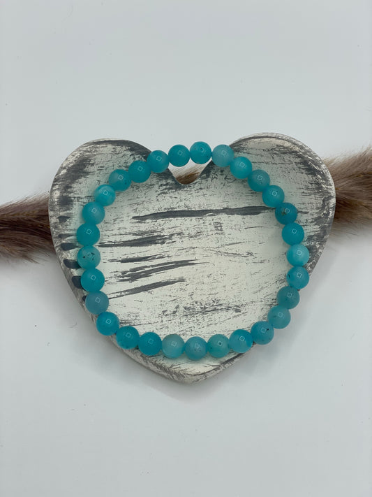 Bracelet Amazonite - Amour & pardon