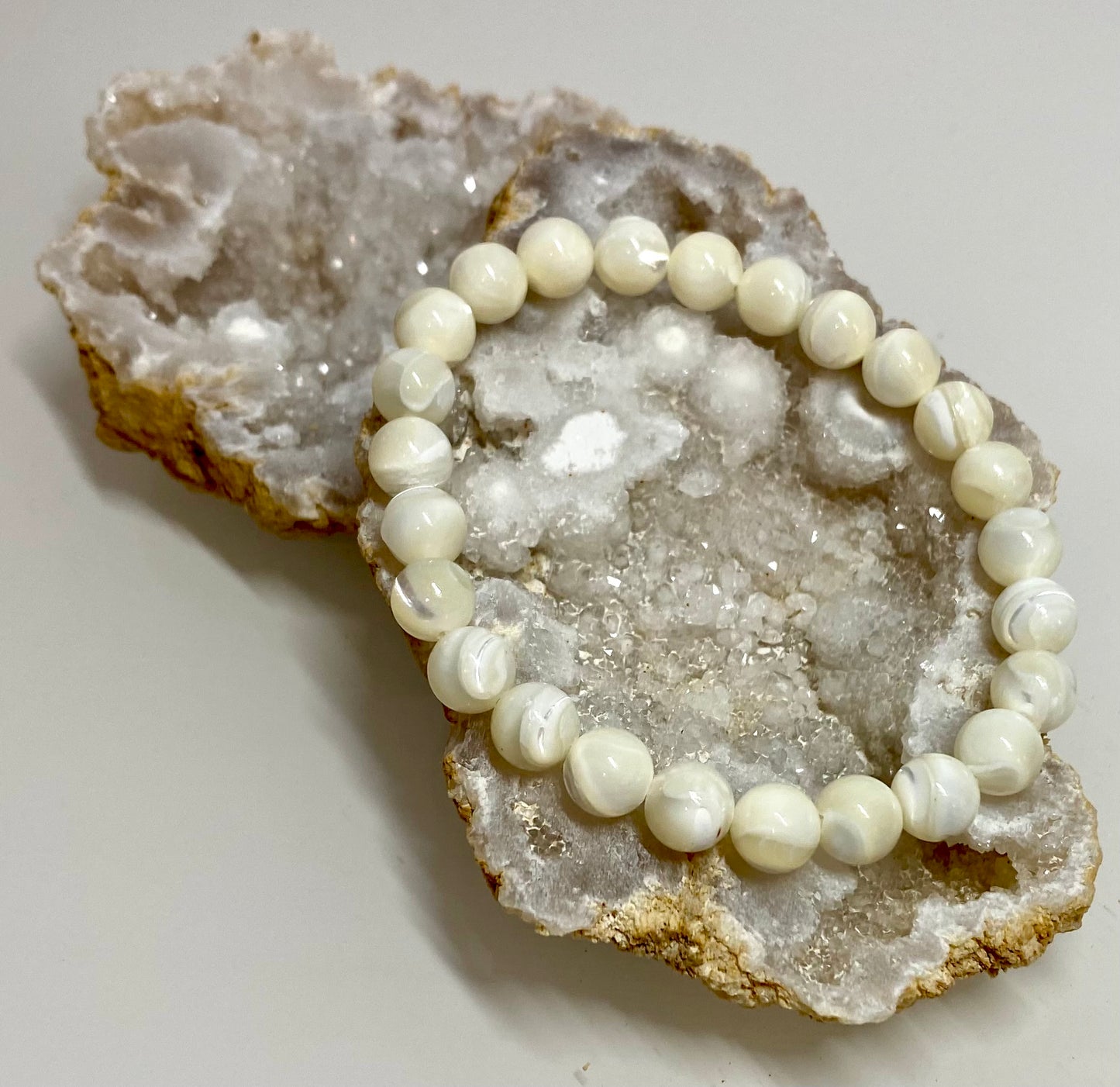 Bracelet perle de Nacre - anti-anxiété