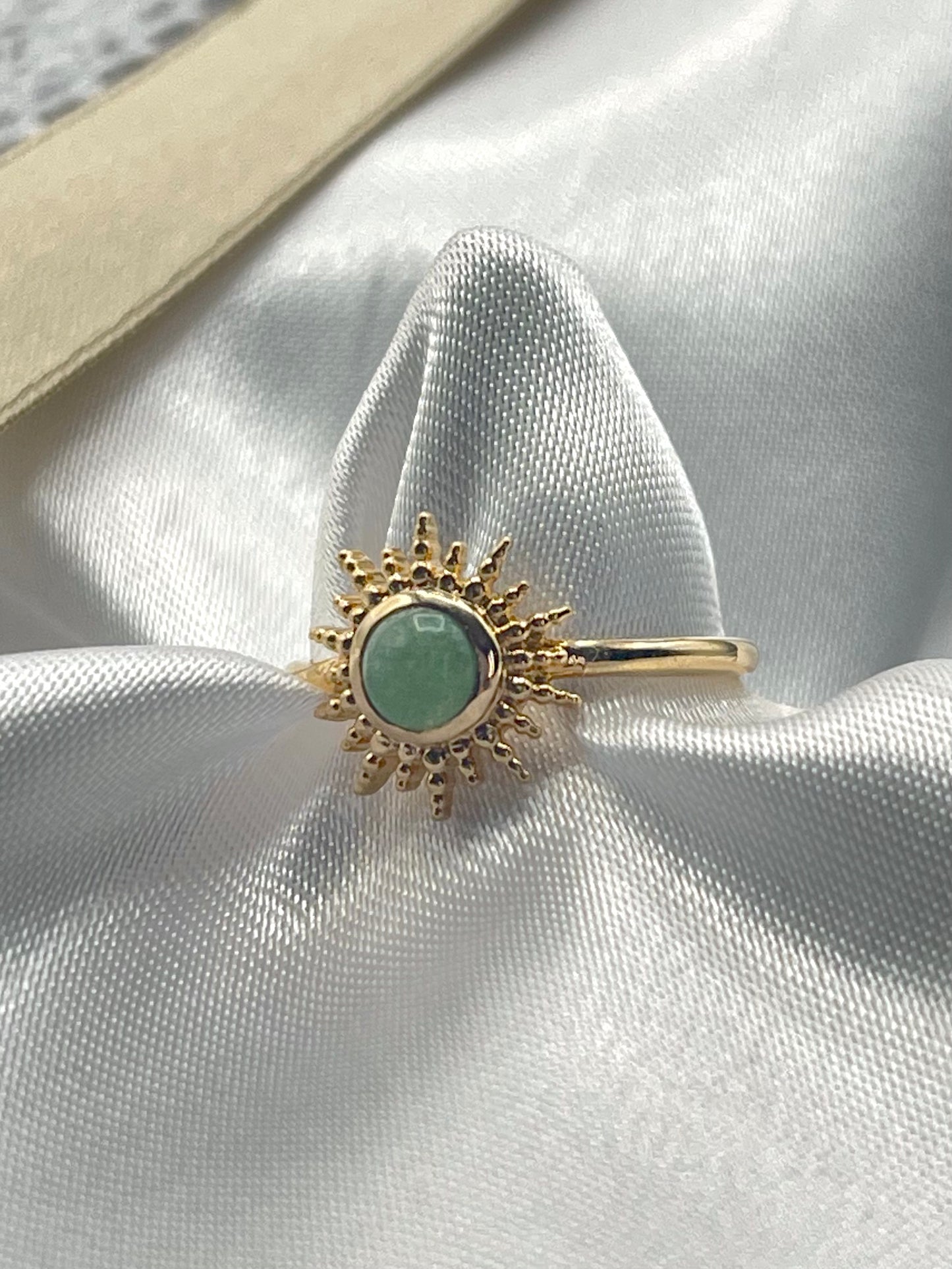 Bague Émilia - aventurine